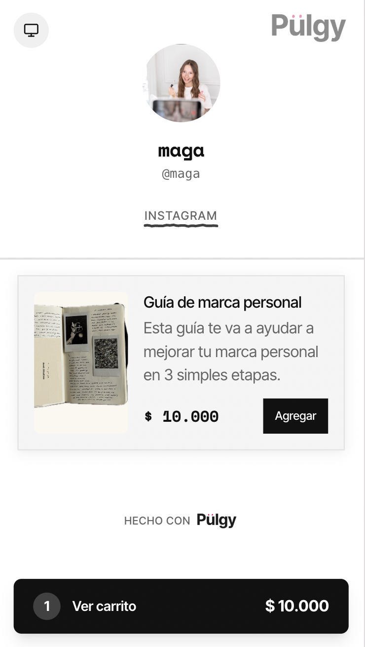 Tienda estilo Negro