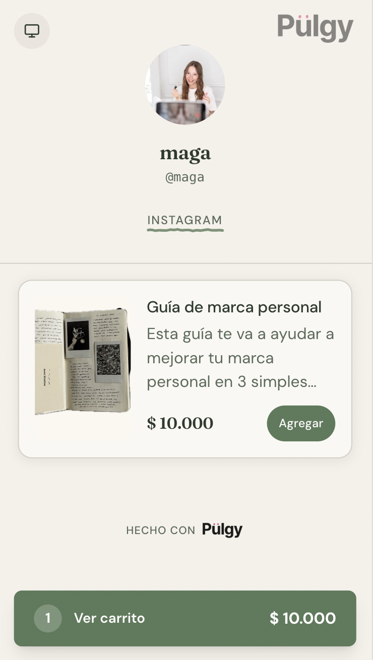 Tienda estilo Sage